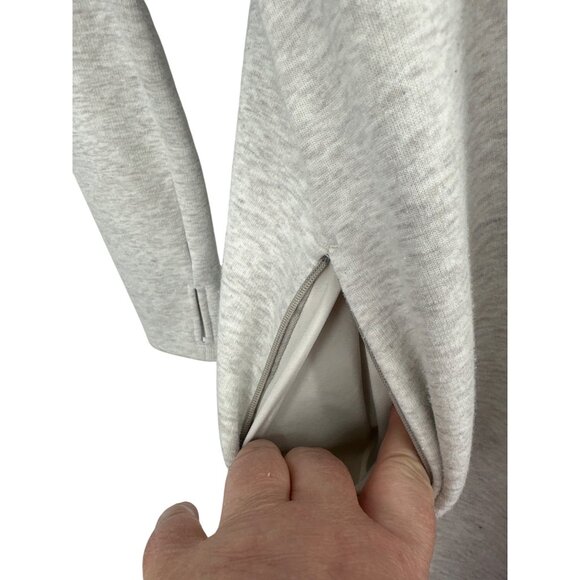 Athleta Cozy Karma Asym High Neck Long Sleeve Sweatshirt Dress Size XS - Picture 7 of 14